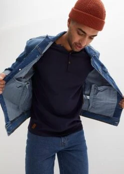 Lot De 2 T-shirts Coton Col Tunisien 17 Lot De 2 T-shirts Coton Col Tunisien -Venus Mode Winkel 24002159 9iaMXqeC