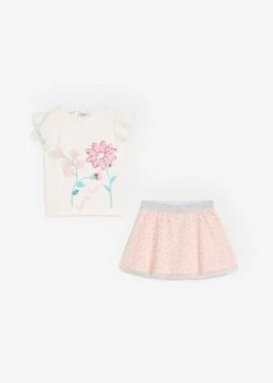 T-shirt Et Jupe En Tulle Fille (ens. 2 Pces) -Venus Mode Winkel 24003055 kg1yTI8g