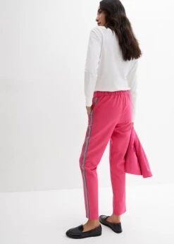 Pantalon à Taille Extensible Avec Bandes Décoratives -Venus Mode Winkel 24003265 vBXJ80Mh