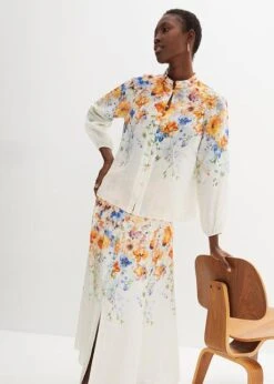 PREMIUM Chemisier En Ramie -Venus Mode Winkel 24003356 shgBlkqd