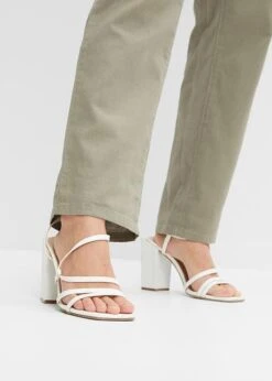 Pantalon En Twill Stretch à Taille élastiquée -Venus Mode Winkel 24004304 8hF81KHN