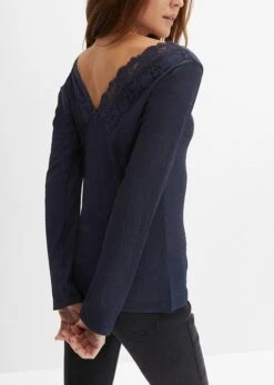 T-shirt Manches Longues à Dentelle 13 T-shirt Manches Longues à Dentelle -Venus Mode Winkel 24004403 EcTz4C8o