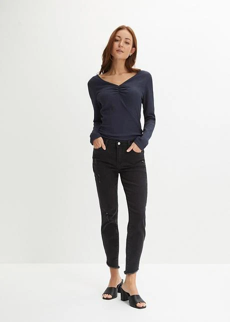 T-shirt Manches Longues à Dentelle 6 T-shirt Manches Longues à Dentelle - Afbeelding 4