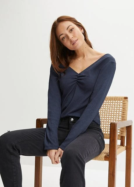 T-shirt Manches Longues à Dentelle 5 T-shirt Manches Longues à Dentelle - Afbeelding 3