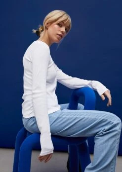 Rainbow T-shirt Manches Longues Côtelé Avec Fronces 16 Rainbow T-shirt Manches Longues Côtelé Avec Fronces -Venus Mode Winkel 24004626 eyAYl99P