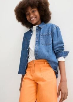 Pantalon Twill Fille à Jambe Large -Venus Mode Winkel 24004948 8eTrZ0Cc