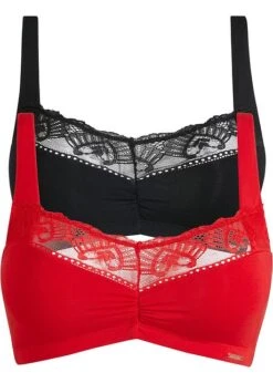 Lot De 2 Soutiens-gorge Bralette Feel Comfort En Matière Douce