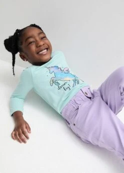 Pantalon Twill Fille à Taille élastique -Venus Mode Winkel 24005066 kEZA9mLB