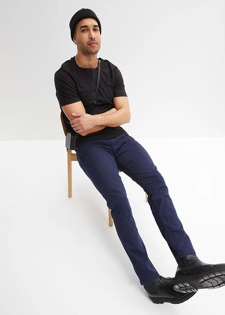 Pantalon Extensible Regular Fit, Straight 6 Pantalon Extensible Regular Fit, Straight - Afbeelding 4