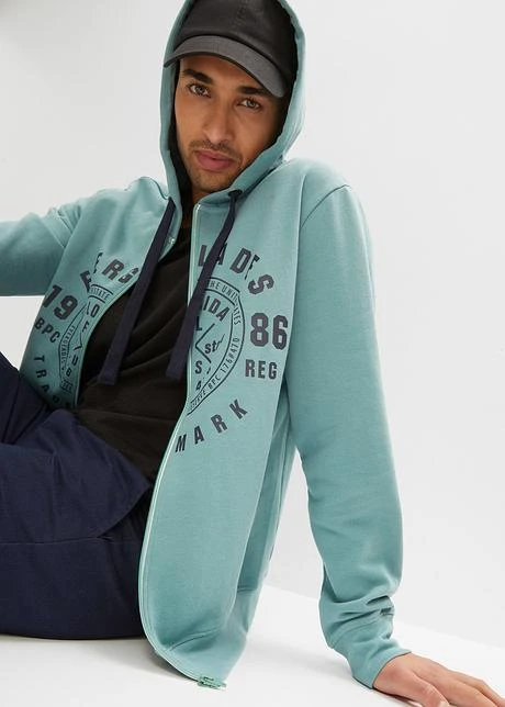 Sweat à Capuche Zippé Coupe Confort 8 Sweat à Capuche Zippé Coupe Confort - Afbeelding 6