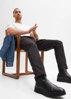 Rainbow Pantalon Chino Regular Extensible, Raccourci, Tapered -Venus Mode Winkel 24006657 EnuU7H3E