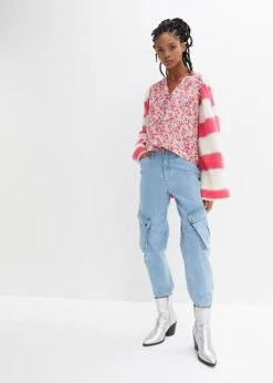 Rainbow Blouse à Fleurs En Viscose Texturée 15 Rainbow Blouse à Fleurs En Viscose Texturée -Venus Mode Winkel 24006991 KzxzJqMn