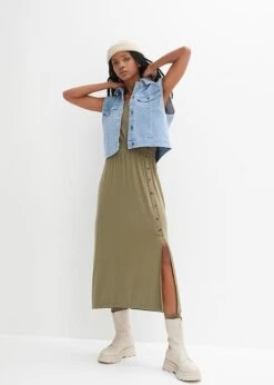 Rainbow Robe Longue à Boutons -Venus Mode Winkel 24007754 nDLikVVM