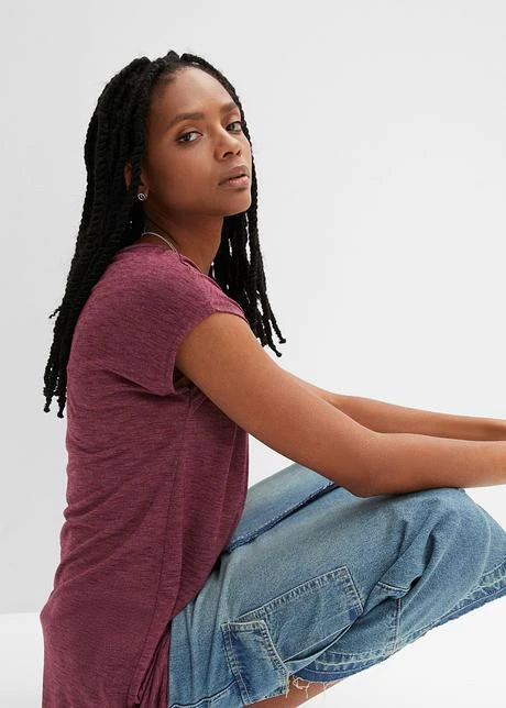 Rainbow T-shirt Long Avec Base Arrondie 8 Rainbow T-shirt Long Avec Base Arrondie - Afbeelding 6