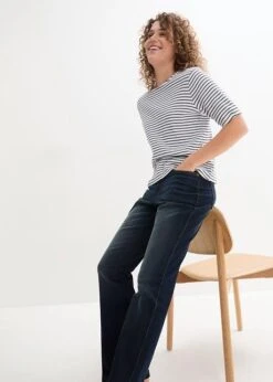 Jean Taille Haute Bootcut Extensible à Taille Confortable -Venus Mode Winkel 24008493 OWNpdkct