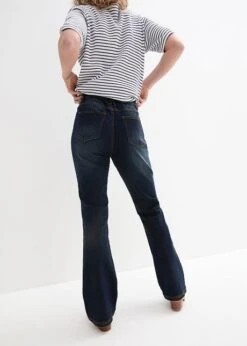 Jean Taille Haute Bootcut Extensible à Taille Confortable -Venus Mode Winkel 24008502 K2Dias9N