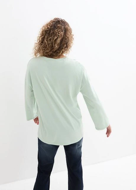 T-shirt Oversize à Manches Amples Et Fentes Sur Les Côtés 5 T-shirt Oversize à Manches Amples Et Fentes Sur Les Côtés - Afbeelding 3