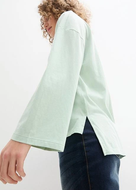 T-shirt Oversize à Manches Amples Et Fentes Sur Les Côtés 7 T-shirt Oversize à Manches Amples Et Fentes Sur Les Côtés - Afbeelding 5