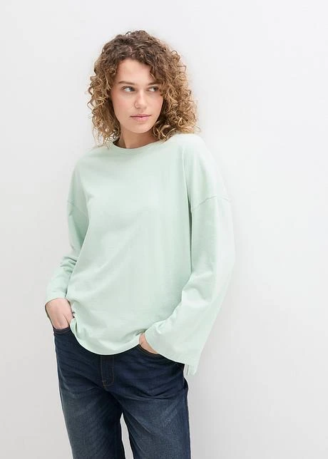 T-shirt Oversize à Manches Amples Et Fentes Sur Les Côtés 4 T-shirt Oversize à Manches Amples Et Fentes Sur Les Côtés - Afbeelding 2