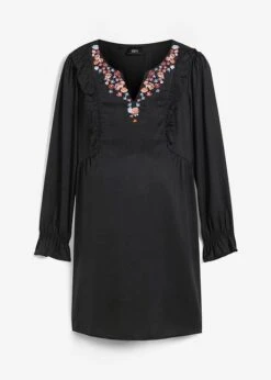 Robe De Grossesse / D'allaitement Avec Broderies