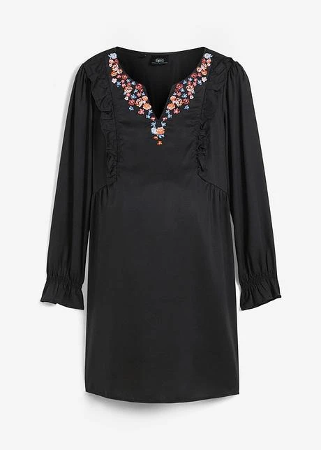 Robe De Grossesse / D'allaitement Avec Broderies 3 Robe De Grossesse / D'allaitement Avec Broderies