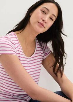 T-shirt De Grossesse/d'allaitement, Rayé -Venus Mode Winkel 24008766 7SOwdvhe