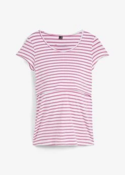 T-shirt De Grossesse/d'allaitement, Rayé