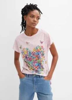 Rainbow T-shirt à Imprimé Papillon 16 Rainbow T-shirt à Imprimé Papillon -Venus Mode Winkel 24008812 bkmUvhK3