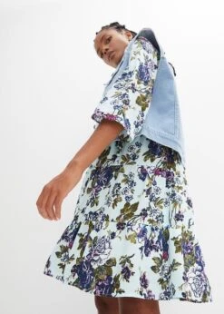 Rainbow Robe Avec Patte De Boutonnage Courte -Venus Mode Winkel 24009087 VzEqpMyG