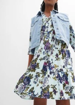 Rainbow Robe Avec Patte De Boutonnage Courte -Venus Mode Winkel 24009089 C6fhBO4K