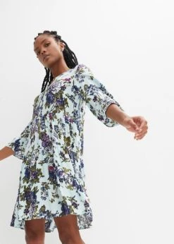 Rainbow Robe Avec Patte De Boutonnage Courte -Venus Mode Winkel 24009092 BSRMNN90