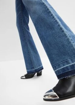 Rainbow Jean Flare à Poches Plaquées -Venus Mode Winkel 24009298 HmkeBmsd