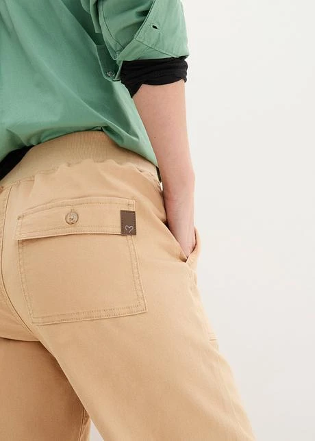 Pantalon En Twill Avec Taille Confortable 7 Pantalon En Twill Avec Taille Confortable - Afbeelding 5