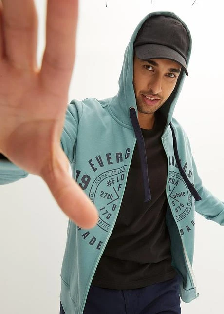 Sweat à Capuche Zippé Coupe Confort 4 Sweat à Capuche Zippé Coupe Confort - Afbeelding 2