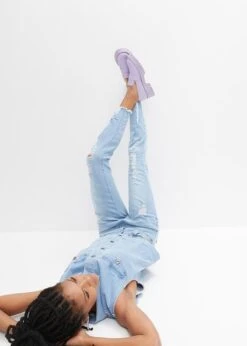 Rainbow Jean Super Skinny Destroyed -Venus Mode Winkel 24009937 LraCmUjd