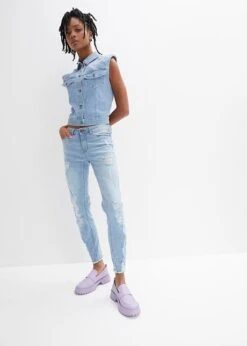 Rainbow Jean Super Skinny Destroyed -Venus Mode Winkel 24009940 08TmuFZA
