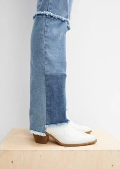 Rainbow Jean Patchwork -Venus Mode Winkel 24010045 4MRybW7d