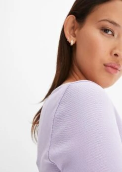 Rainbow T-shirt Côtelé à Manches Trompette 15 Rainbow T-shirt Côtelé à Manches Trompette -Venus Mode Winkel 24010726 B7oiT6IU