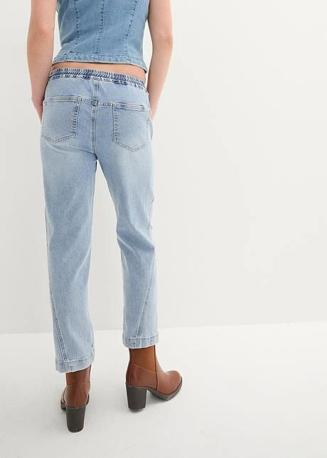 Jean Mid Waist Boyfriend, Cropped 5 Jean Mid Waist Boyfriend, Cropped - Afbeelding 3