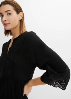 Tunique En Jersey Avec Dentelle -Venus Mode Winkel 24014630 hC2nIKIy