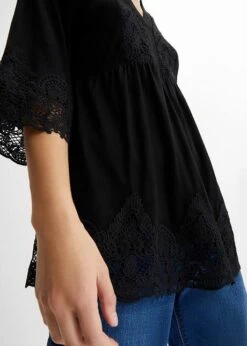 Tunique En Jersey Avec Dentelle -Venus Mode Winkel 24014634 vO46PeNg