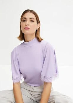 T-shirt Côtelé à Dentelle -Venus Mode Winkel 24014798 M2vWWDXq