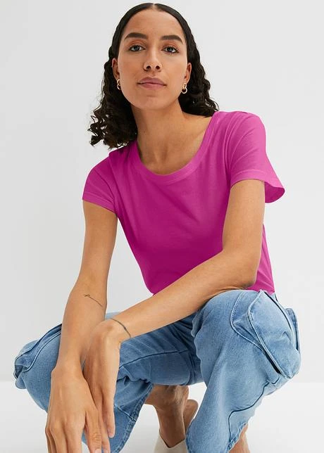 Lot De 5 Tee-shirts Col Rond, Manches Courtes 7 Lot De 5 Tee-shirts Col Rond, Manches Courtes - Afbeelding 5