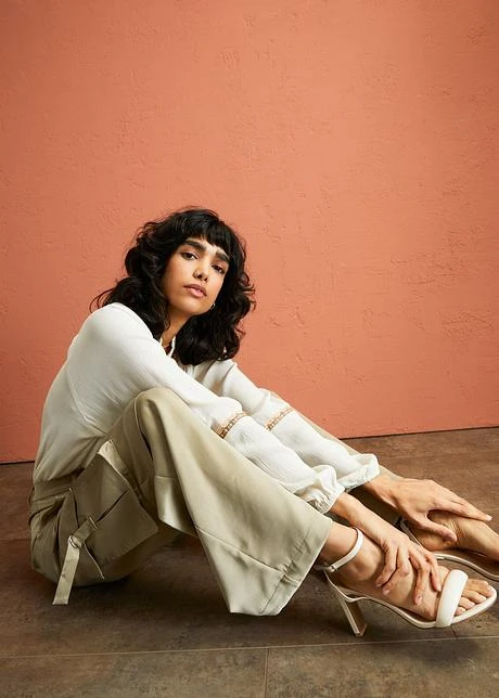 Rainbow Pantalon Cargo En Satin 9 Rainbow Pantalon Cargo En Satin - Afbeelding 7