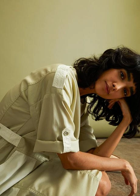 Rainbow Robe En Tencel Effet Patchwork 7 Rainbow Robe En Tencel Effet Patchwork - Afbeelding 5