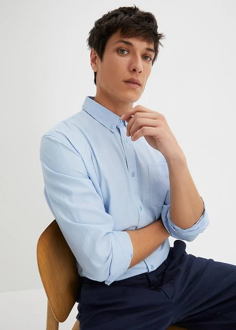 Chemise Oxford Manches Longues Essential 9 Chemise Oxford Manches Longues Essential - Afbeelding 7