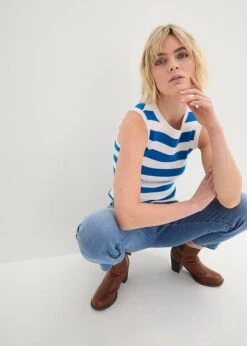 Jean Boyfriend Taille Moyenne, Cropped -Venus Mode Winkel 24025039 veUDjRLA