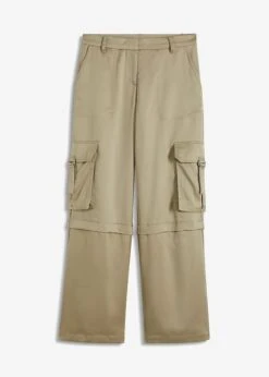 Rainbow Pantalon Cargo En Satin