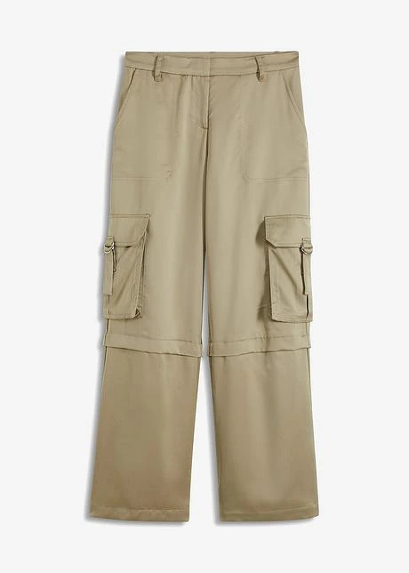 Rainbow Pantalon Cargo En Satin 3 Rainbow Pantalon Cargo En Satin