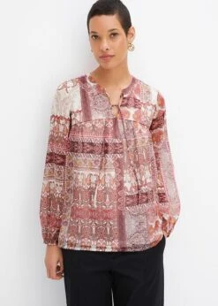 Tunique-blouse Imprimée En Polyester Recyclé -Venus Mode Winkel 24025990 s1NhkyNt